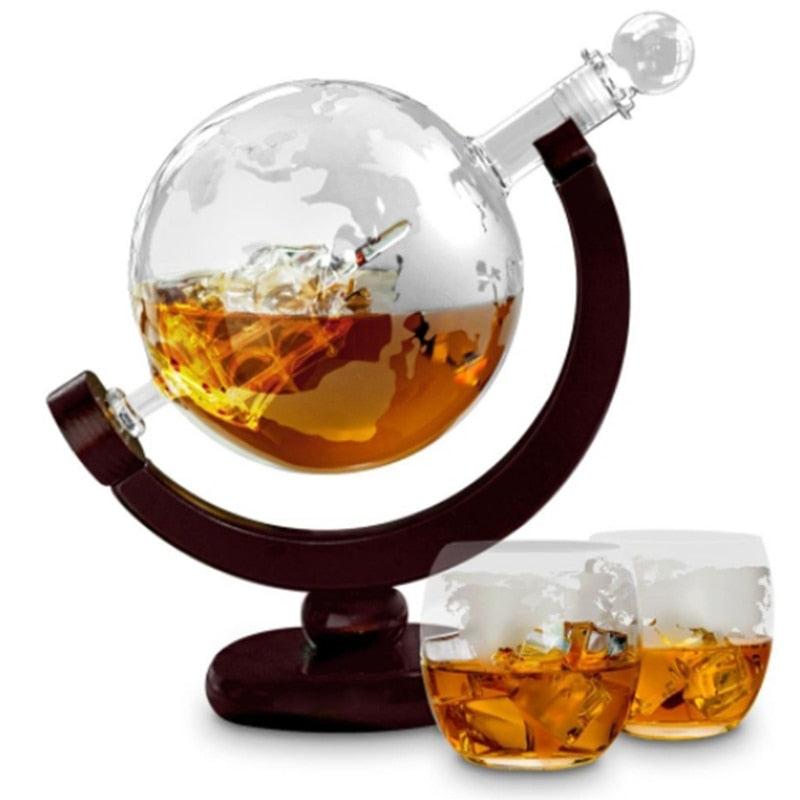 Bourbon Barrel Whiskey Decanter With Ship - 1000ml Liquor Dispenser - –  Advanced Mixology