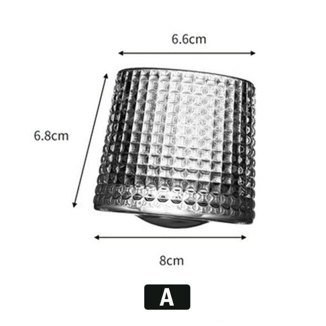 New Spinning Whisky Glass Whiskey Tumblers, Old Fashioned Bourbon Whisky Glasses