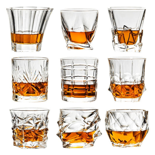 Fashioned Glasses/Premium Crystal Glasses, Perfect for Whiskey Lovers, Rocks Glasses for Scotch, Bourbon, Liquor, Rum